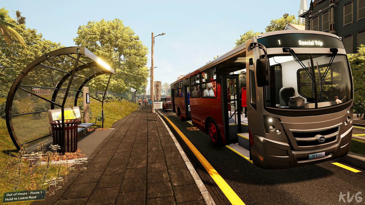 Bus Simulator 21 - Blue Bird SIGMA - Test Drive Gameplay (PC UHD) [4K60FPS]
