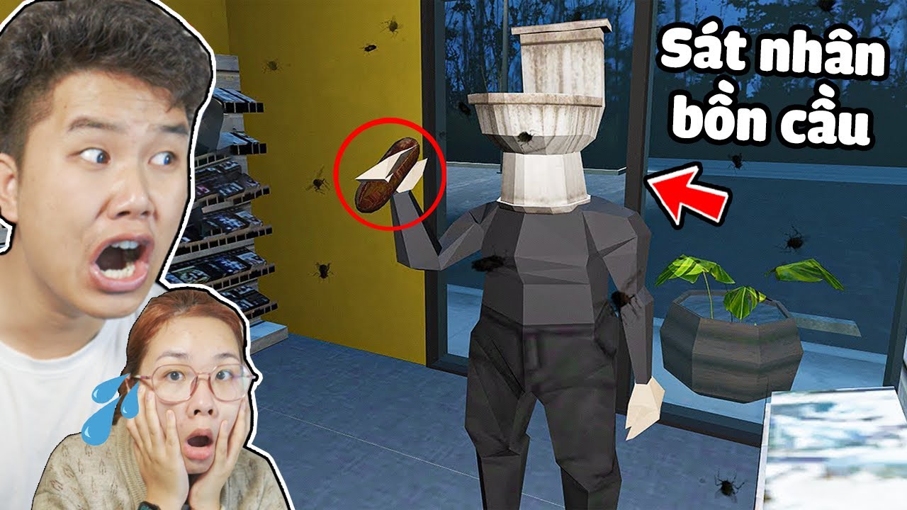 Sát Nhân Đầu Bồn Cầu Toilet ?! bqThanh và Ốc Chơi Poop Killer 7 Rồi Chuyện Gì Đáng Sợ Đã Xảy Ra ?