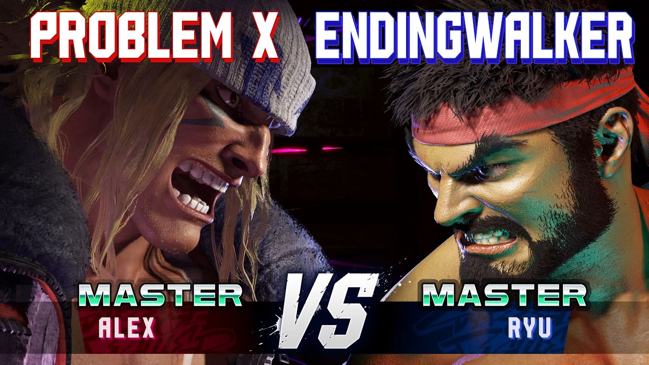 SF6 ▰ PROBLEM X (Alex) vs ENDINGWALKER (Ryu) ▰ High Level Gameplay