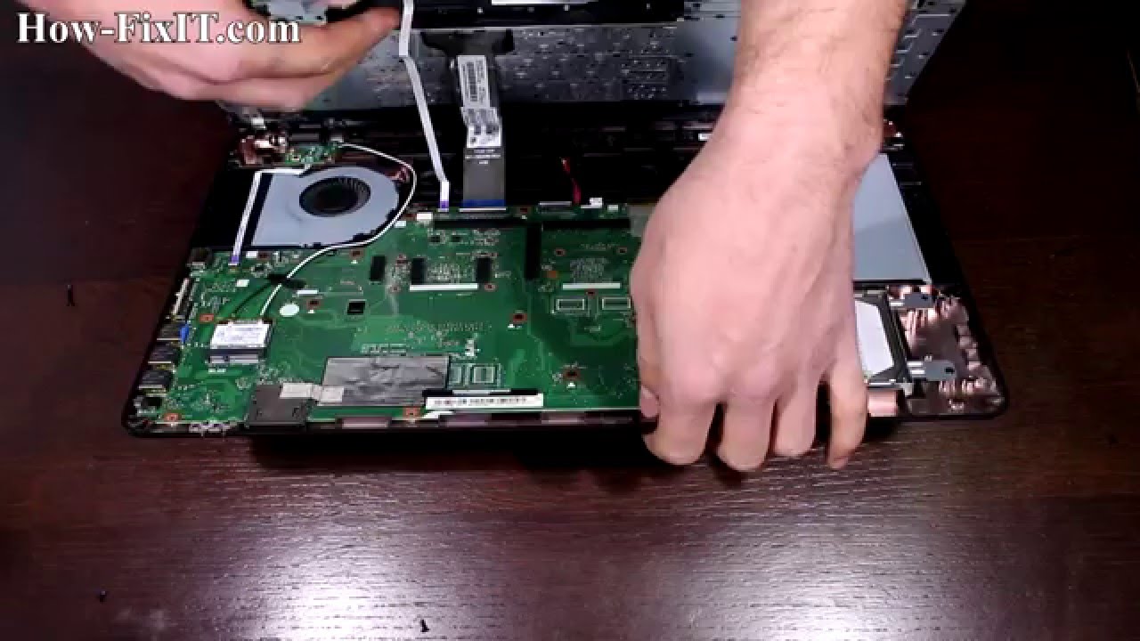 Обзор и вскрытие ноутбука Asus X751MA