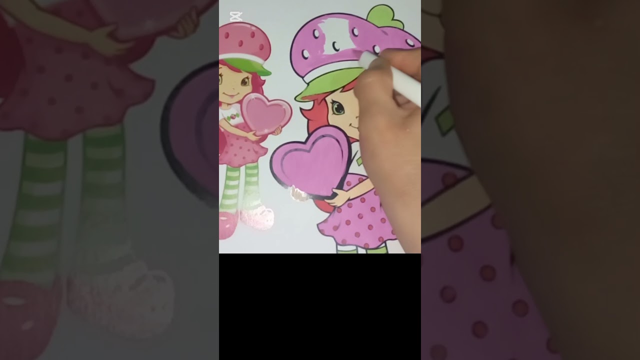 💚 Adorable Doll Holding a Heart &ndash; Coloring Tutorial 🎨✨#drawing #ytdayibenionecikarnolur #art