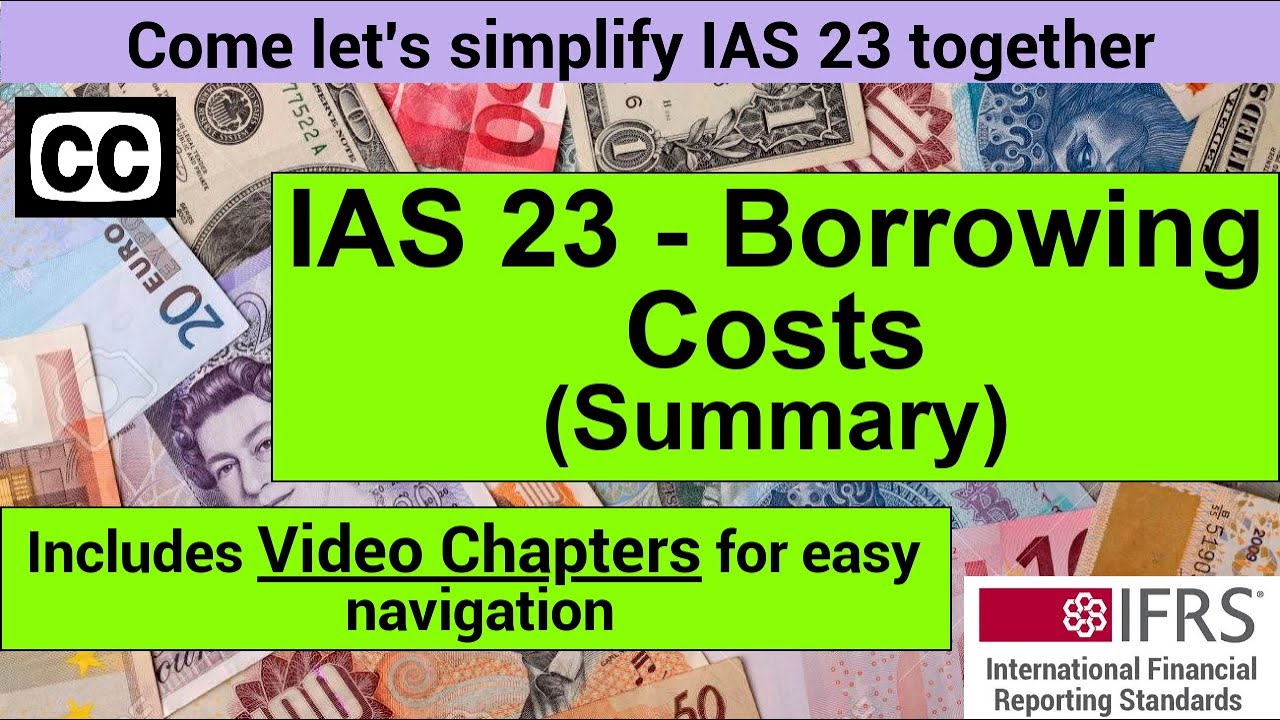 Краткое содержание МСФО (IAS) 23 - МСФО (IAS) 23 «Затраты по займам»