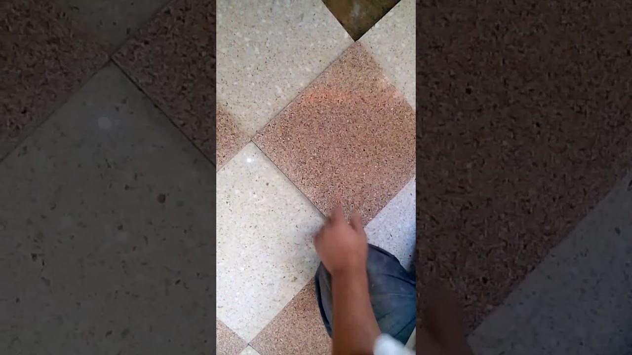 شرح مبسط في كيفية قص مثلثات البلاط