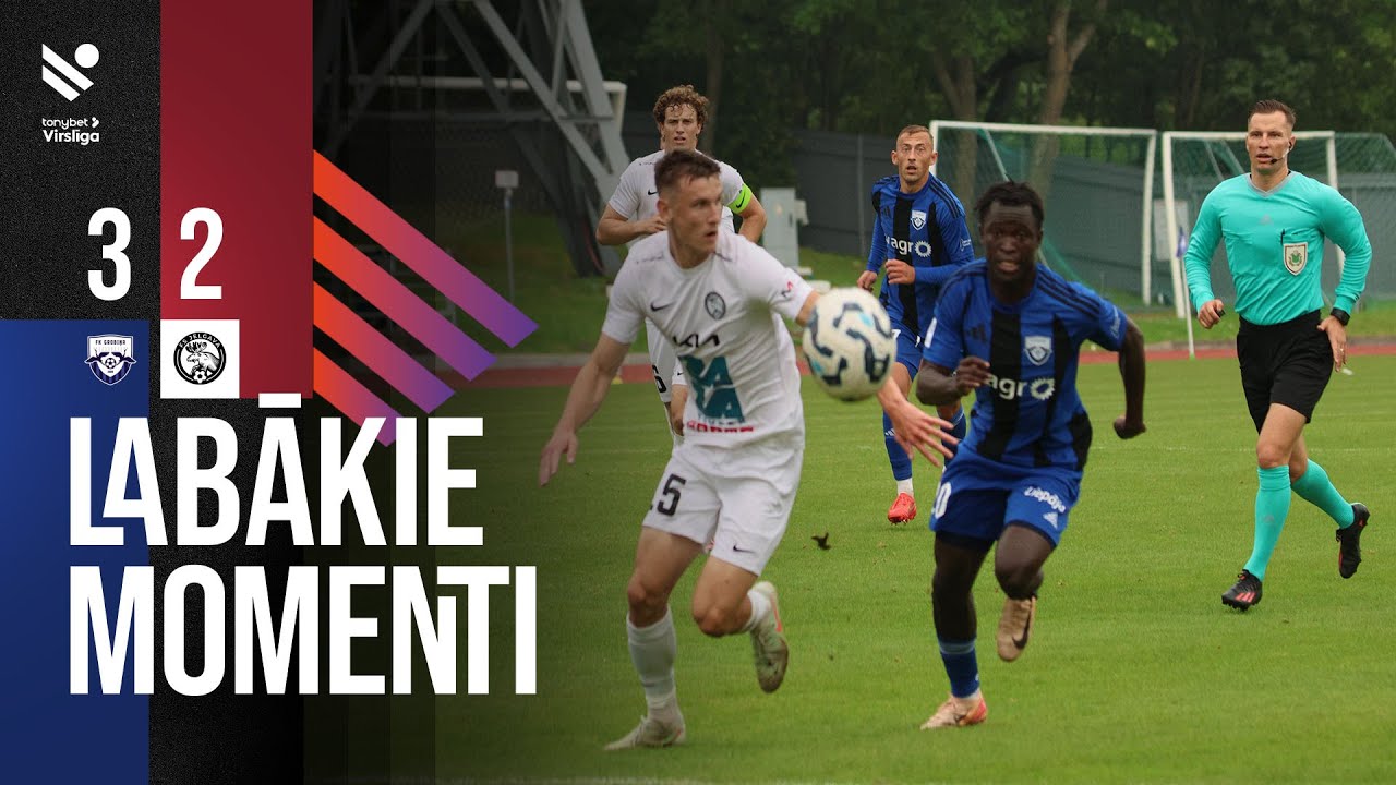 28. kārta: FK Grobiņa 3:2 FS Jelgava (Labākie momenti)