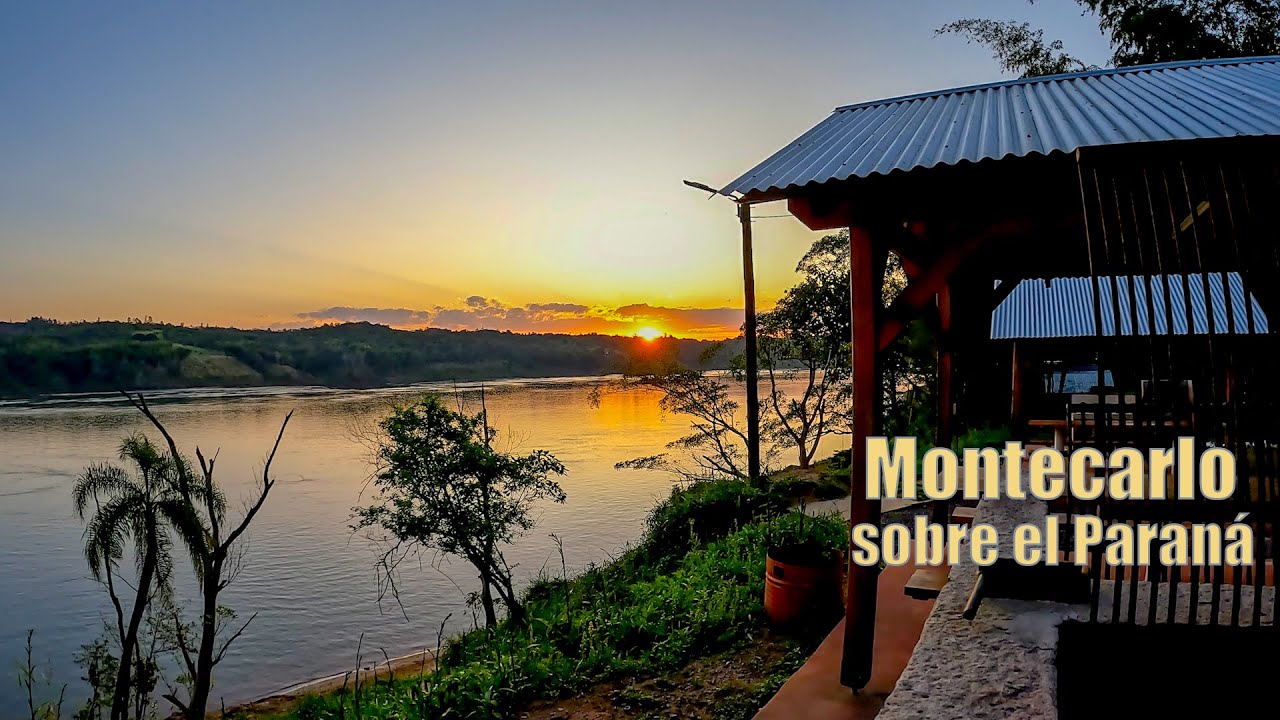 Visito Montecarlo, la Costa Azul, no! La Costa Verde del Paraná en Misiones, Argentina!