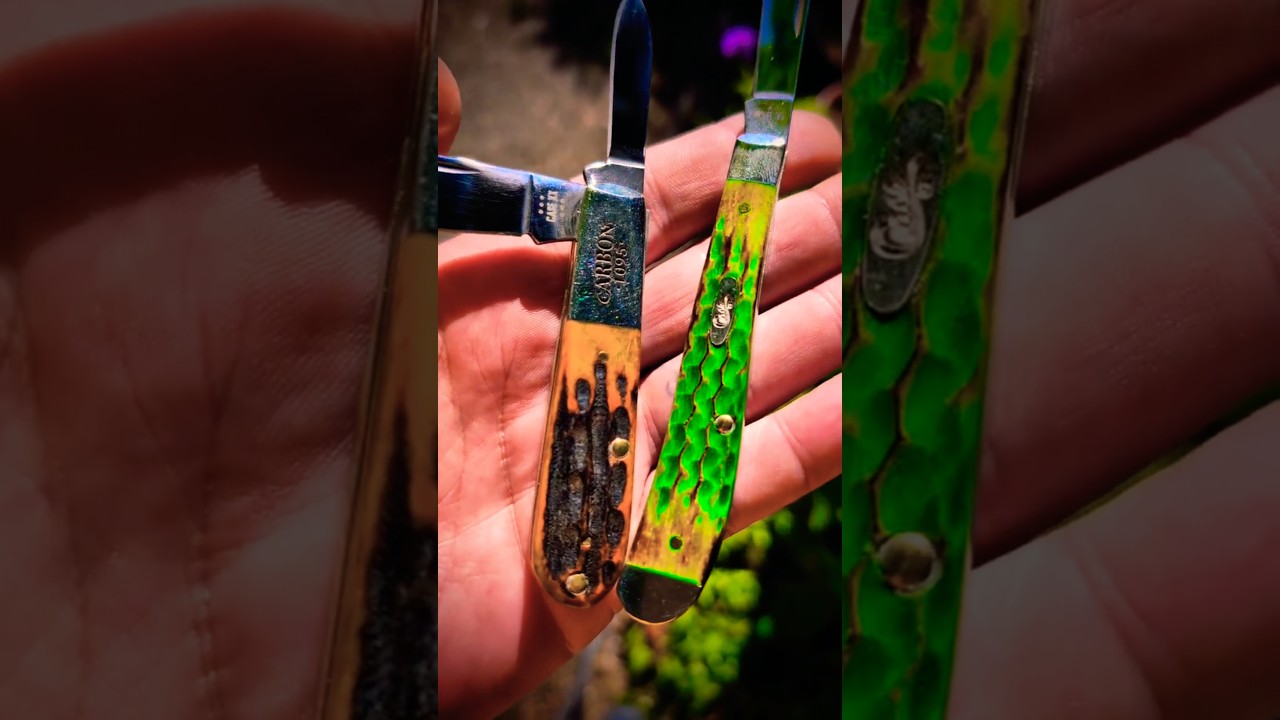 Knife Challenge Day 6 w/ the Lizard Skin Slimline Case Knives