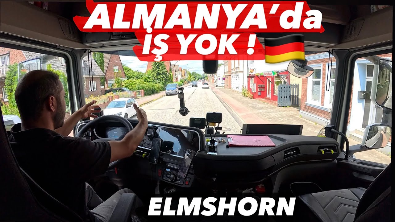 Almanya'nın Köy Merkezine Tırla Girdim / 1 Hafta Almanya Tatil / İş Yok Yatış Var