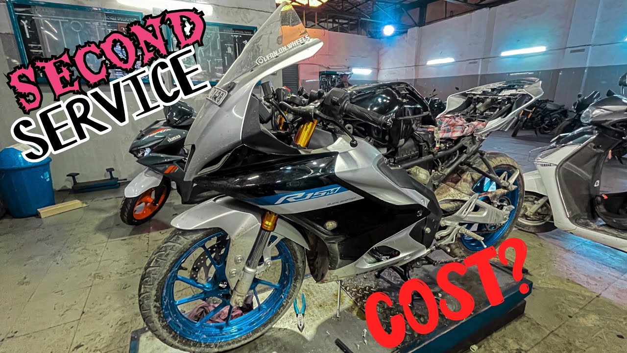 Yamaha R15M Second Service | COST ? & ISSUES ? ALL DETAIL
