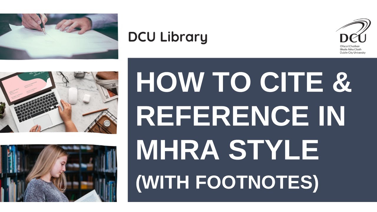 How to cite and reference in MHRA style (with footnotes)