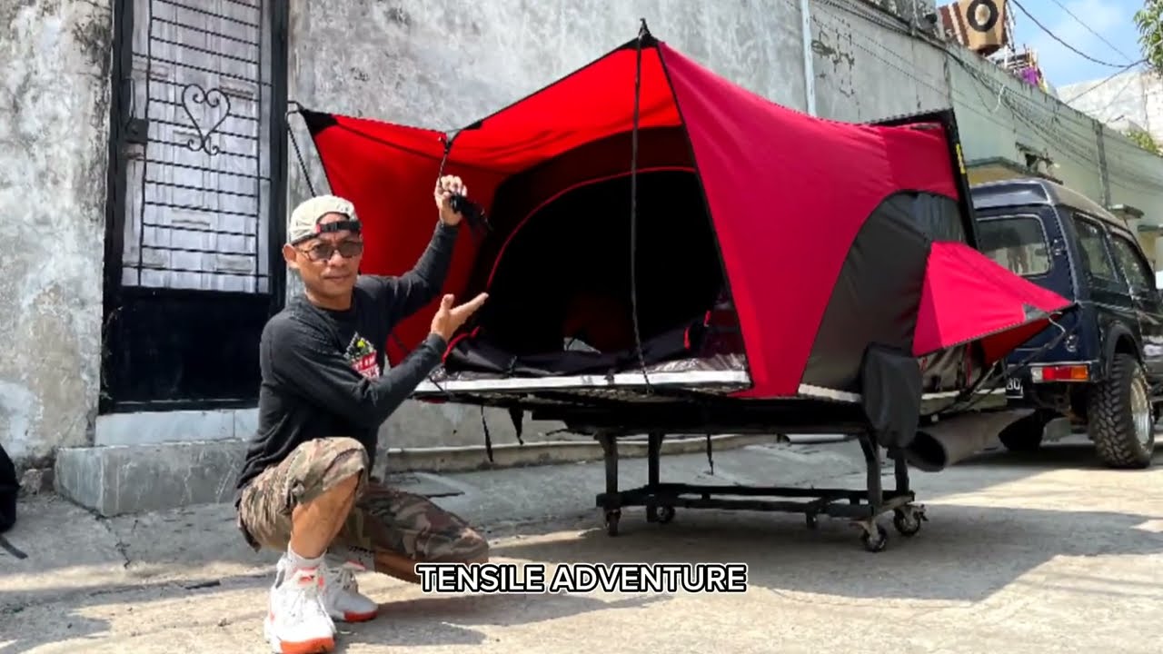 ROOFTENT Tipe R-1 keren dan kekar bisa dipasang diberbagai merk mobil