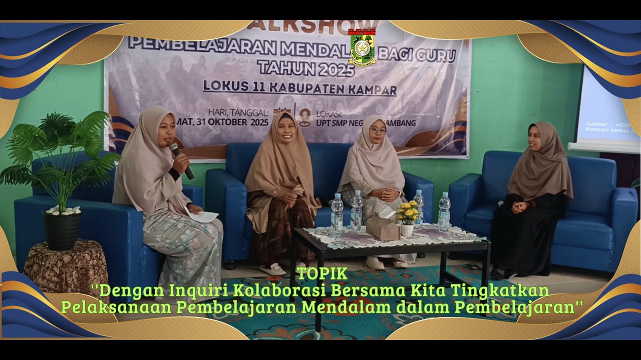 Talkshow Pembelajaran Mendalam Sesi 3