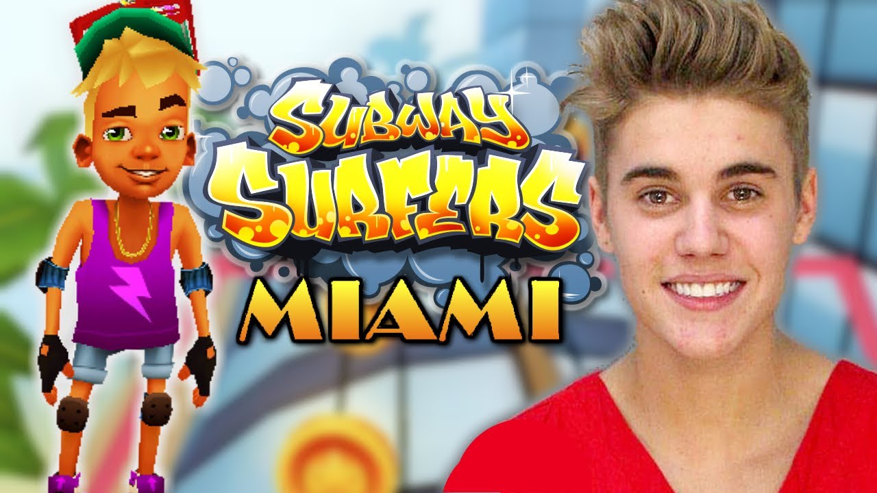 Subway Surfers: Miami - JUSTIN BIEBER ARRESTED (iPhone Gameplay Video)