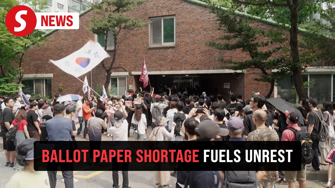 Shortage of ballot papers sparks protests in South Korea's local elections