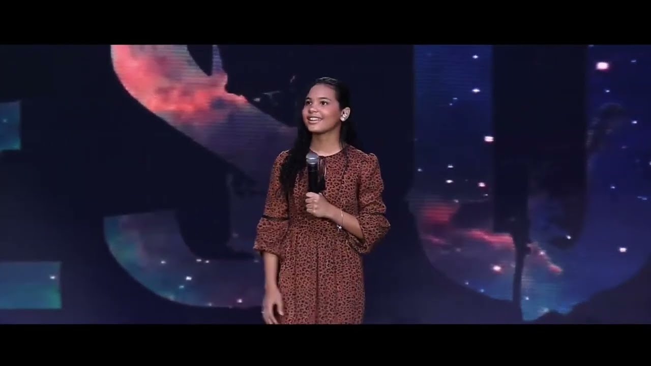 Maria Marçal na Assembleia de Deus Canaã em Fortaleza. Culto da JUC.