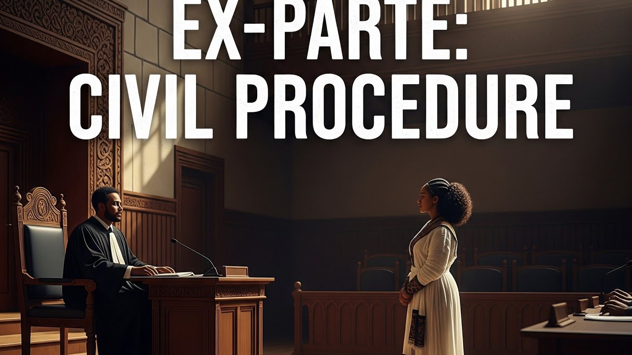 Ex-parte Civil Procedure
