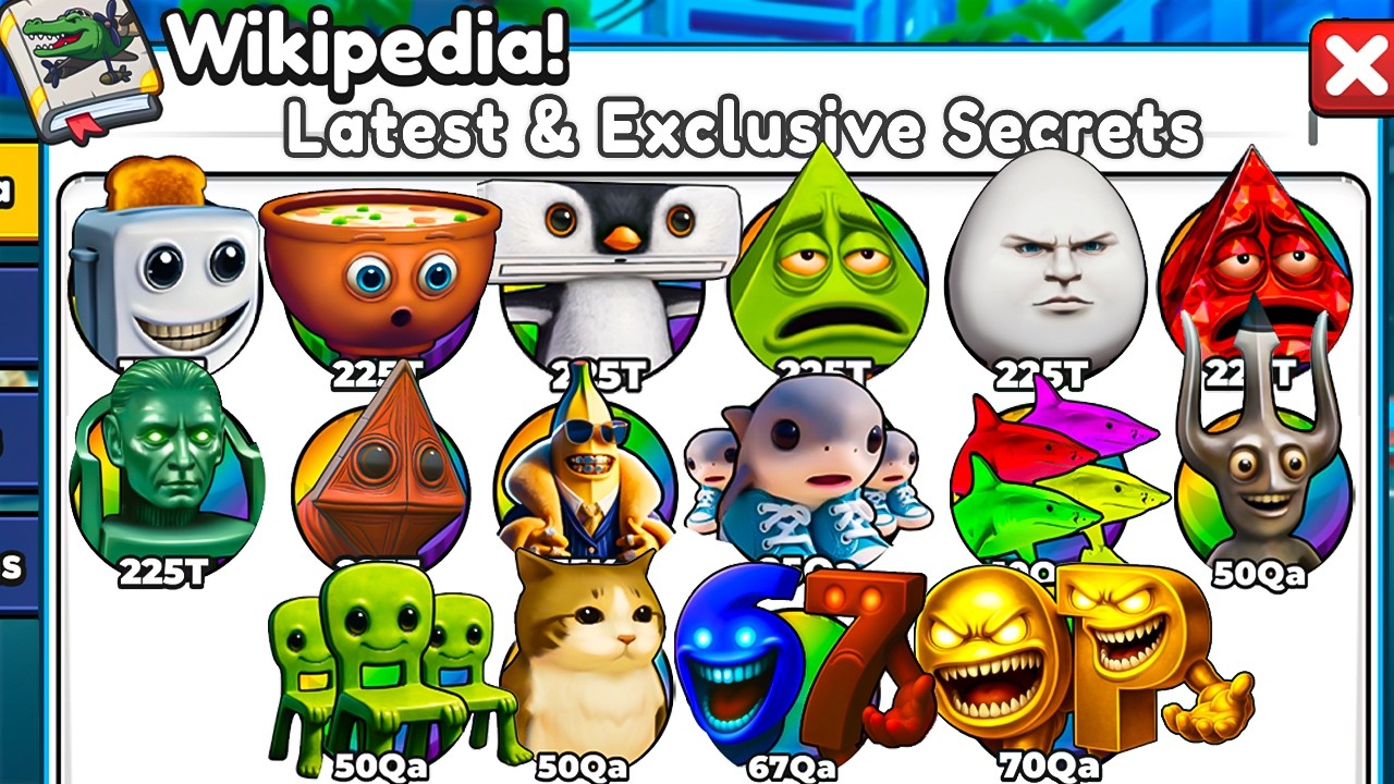 Unlocking LATEST & EXCLUSIVE SECRETS In Brainrot Evolution Roblox!