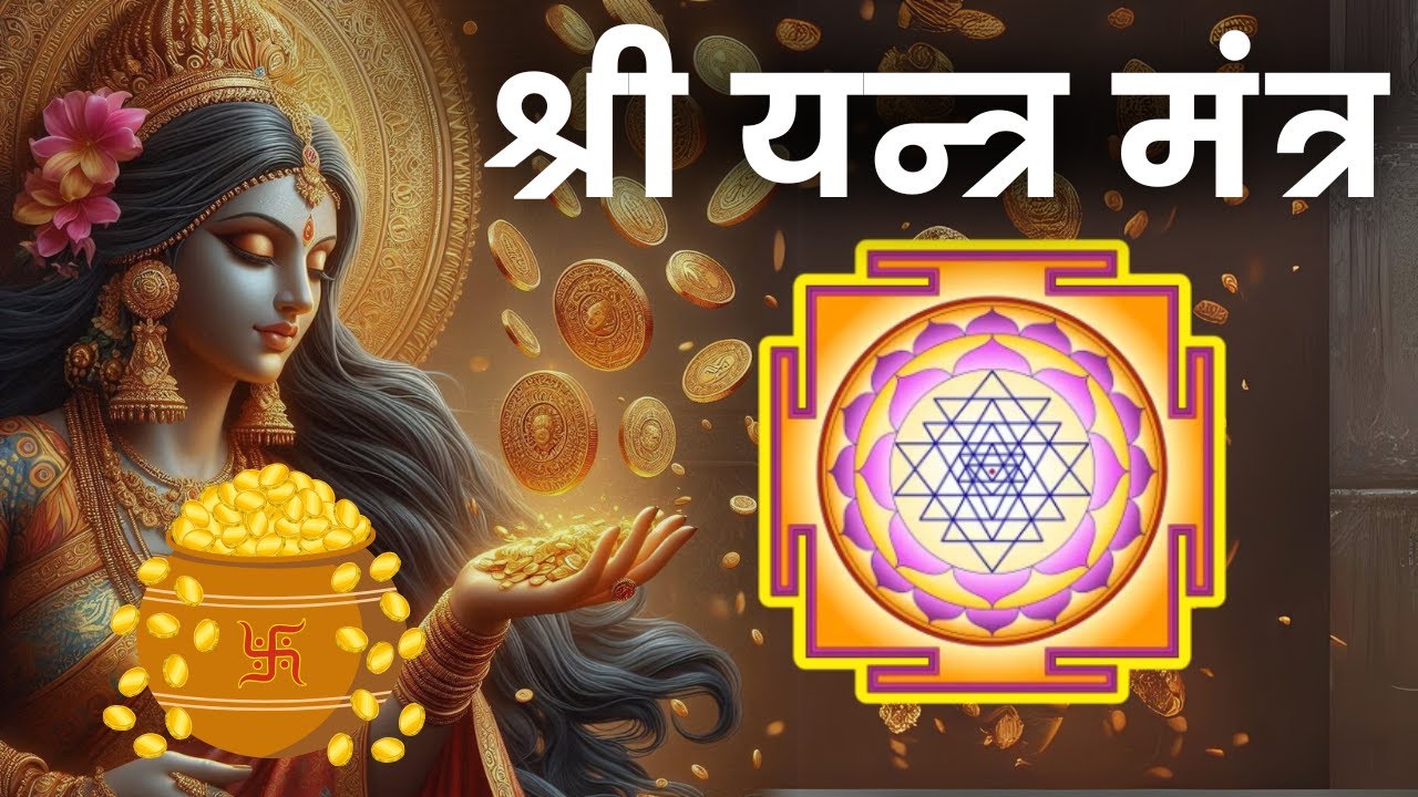 Shree Yantra Mantra Chants 108 Times | Attract Money & Prosperity | श्री यन्त्र मंत्र