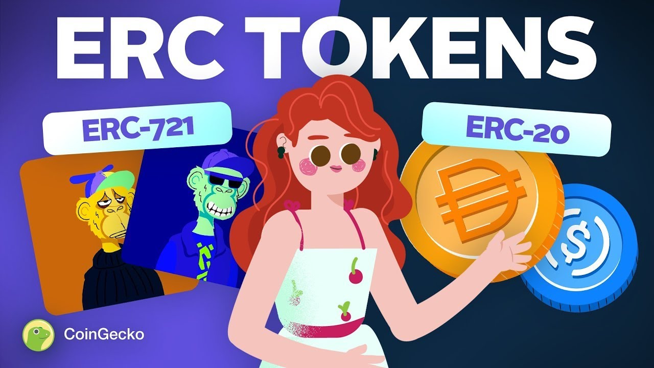 Что такое токены ERC? ERC 20, ERC 721 Объяснение Для Начинающих