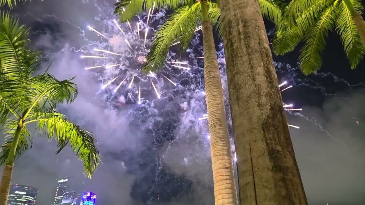 Disney Fireworks at Marina Bay Sands