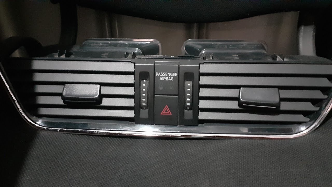 comment démonter réparer changer remplacer #ouvertures#aération#voiture#Skoda#Octavia3#Rapid#Superb