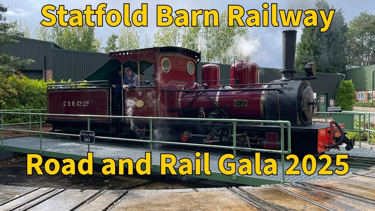 Statfold Barn Railway Road and Rail Gala 2025