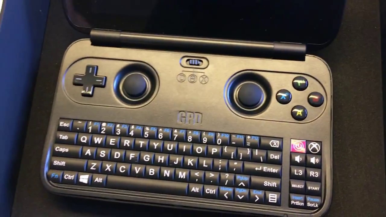 GPD WIN clickable analogs mod TUTORIAL