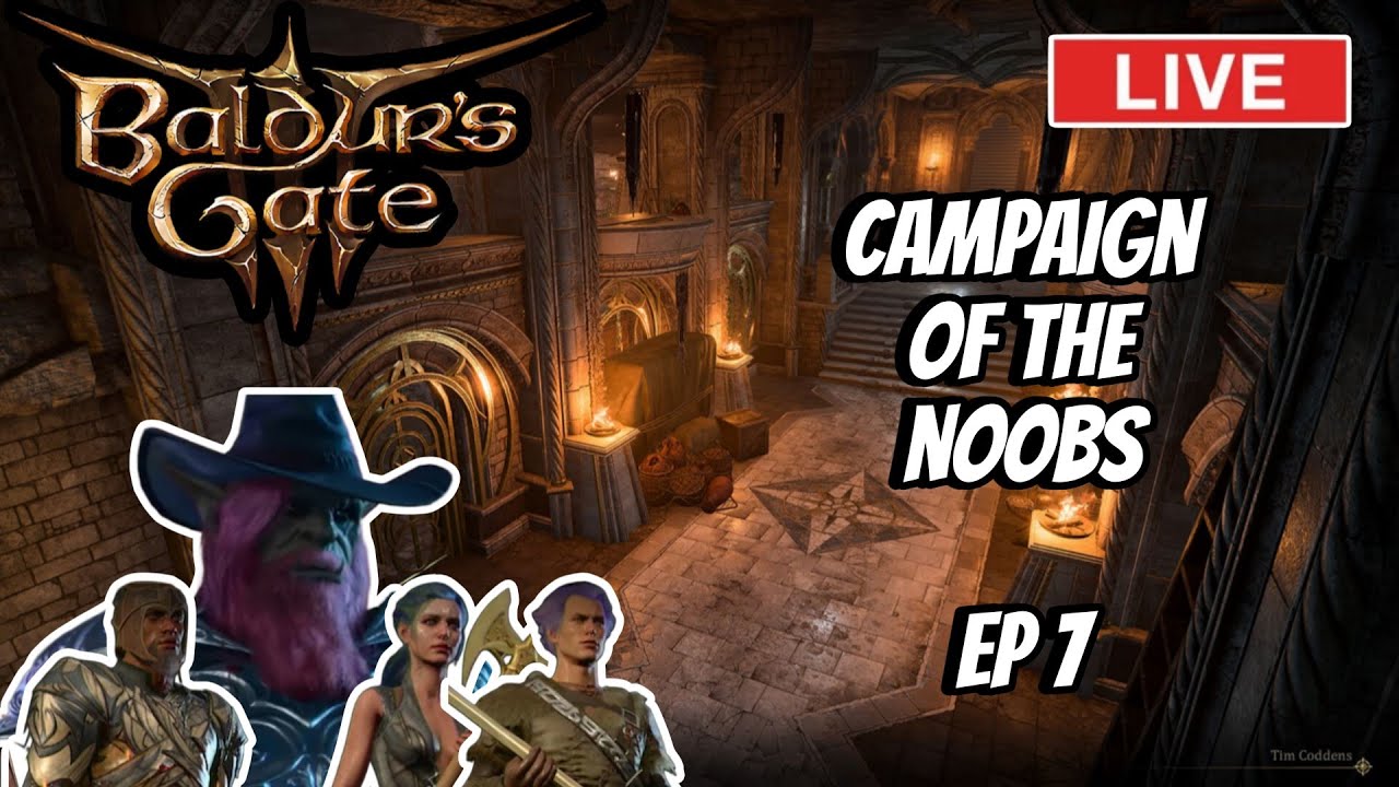 Owlbear Rampage! in Baldur's Gate 3 with Friends!