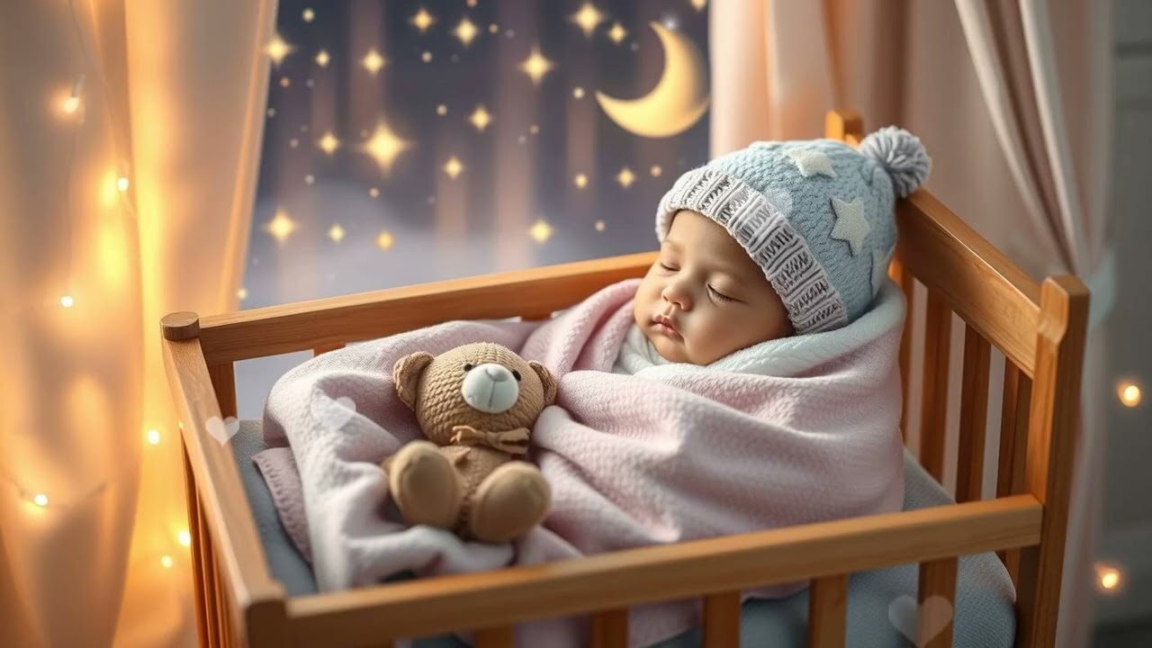 Relax My Baby 🎶💤  Gentle Piano Music Box for Sleep 🌙 Subscribe for More Smiles 💖