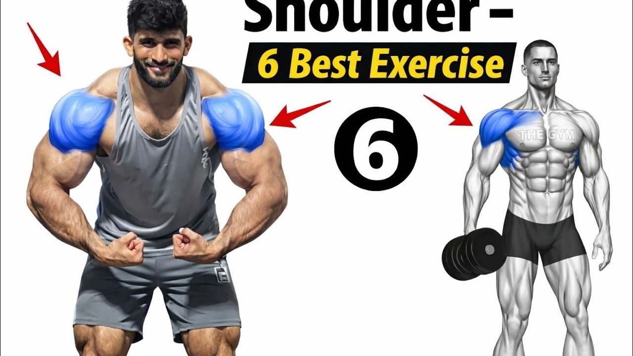 Grow Bigger Shoulders Fast! 💥 Complete Shoulder Workout Routine