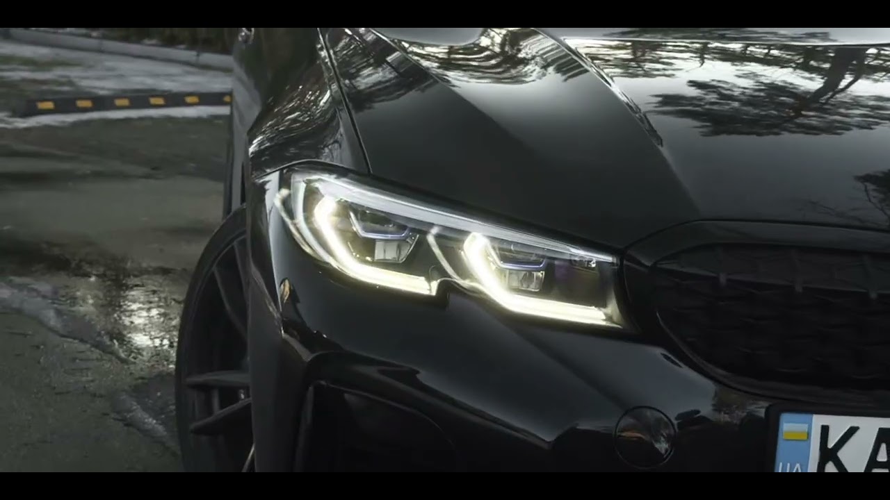 BMW  m340i black b58 real sound 