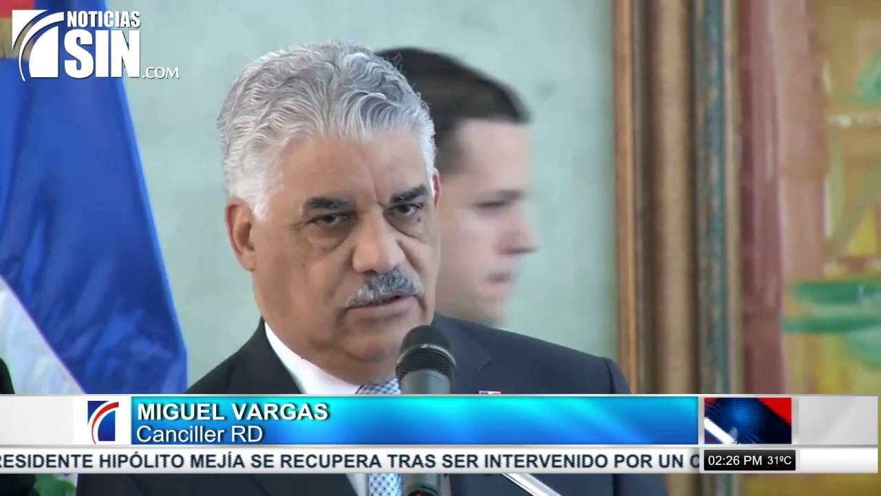 Canciller RD y su hom&oacute;logo de Hait&iacute; se encuentran reunidos en sede del Mirex