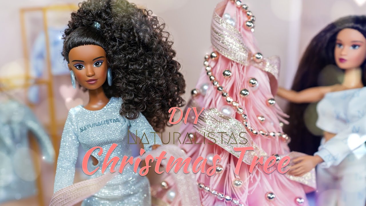 Let's Make a DIY Christmas Tree for Our Naturalistas Dolls