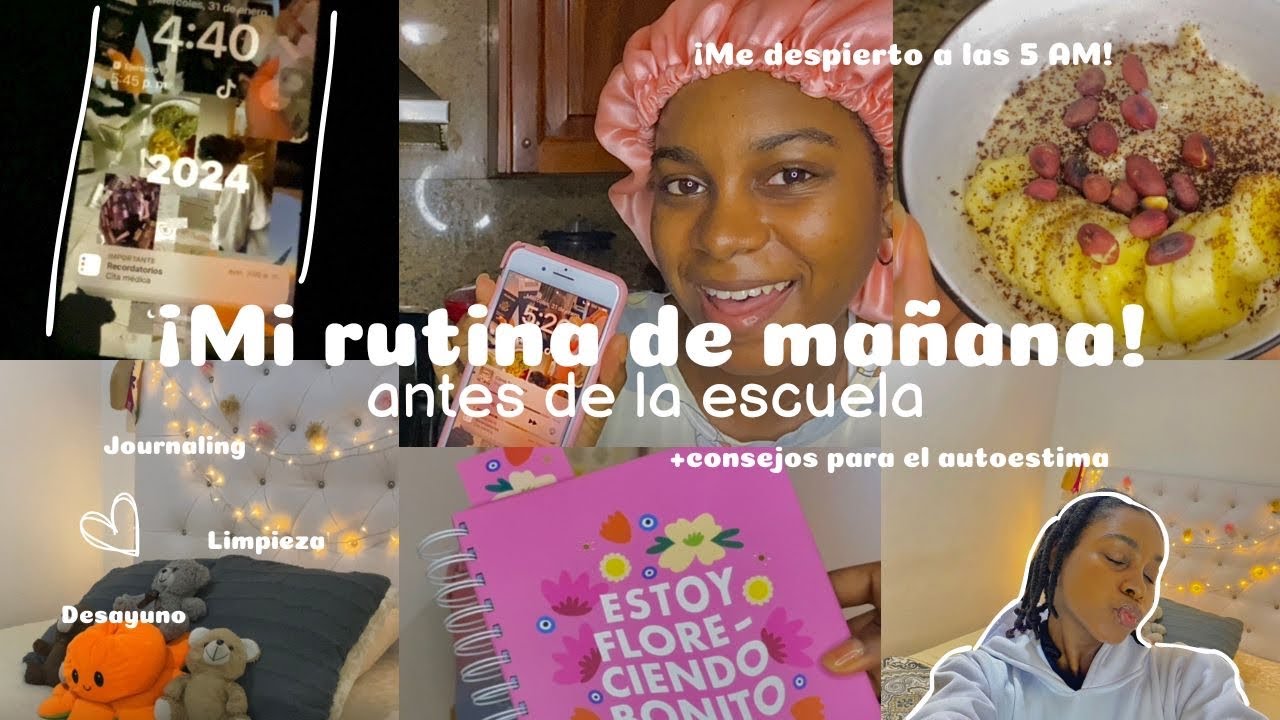 ¡Mi rutina de mañana antes de la escuela! - Rutina perfecta + consejos para el autoestima