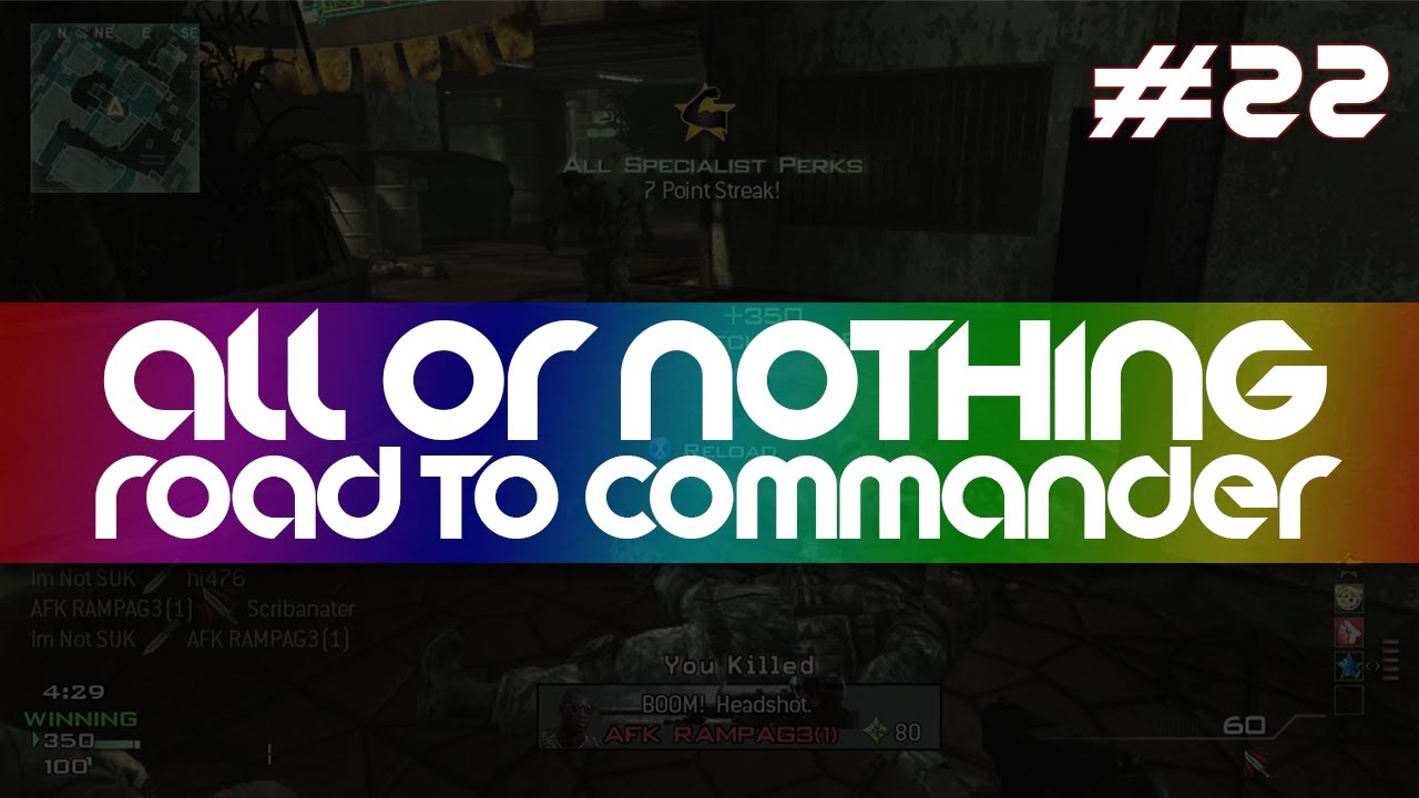 SUK AoN Road To Commander #22 (COD MW3 Gameplay Commentary)