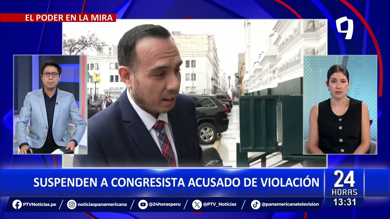 Acusan a congresista Jerí de abuso sexual