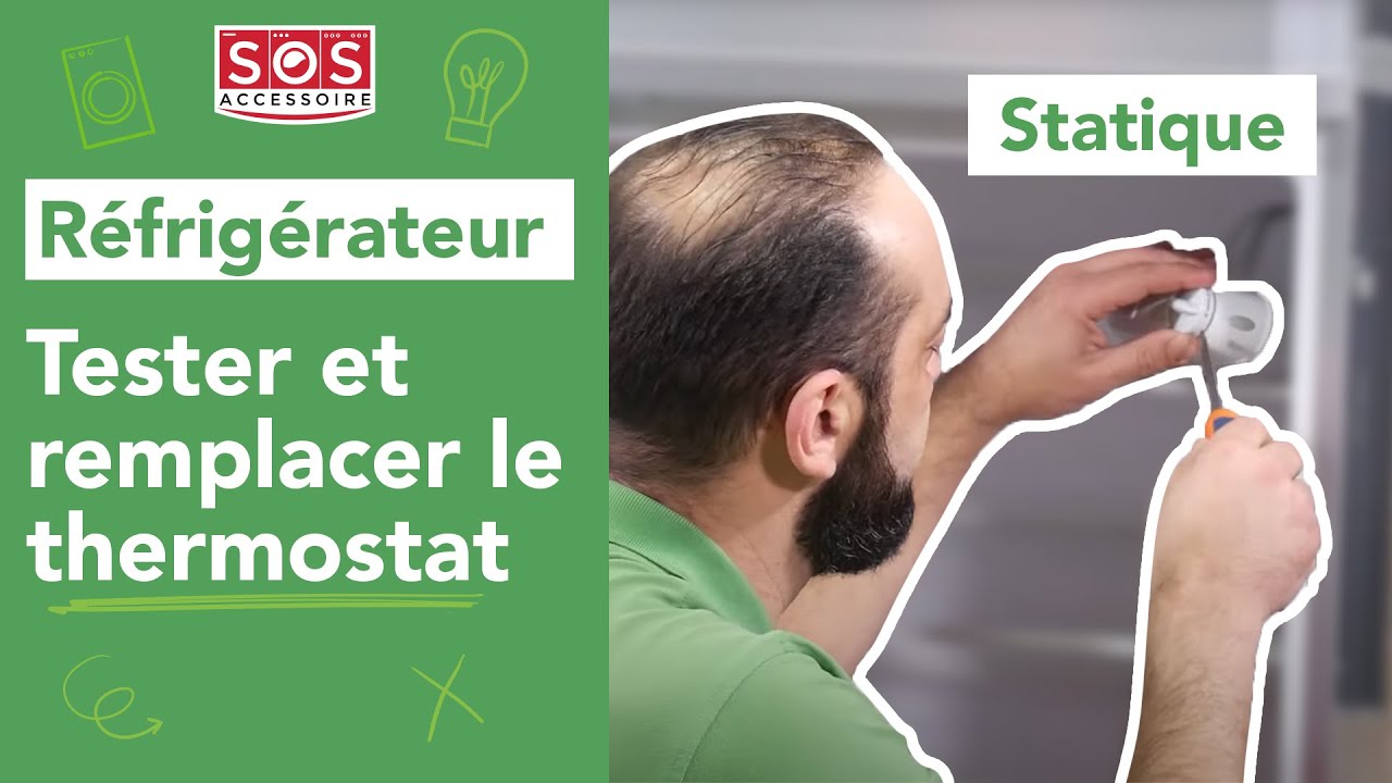 ❄️ Comment tester et remplacer le thermostat sur mon frigo statique ?