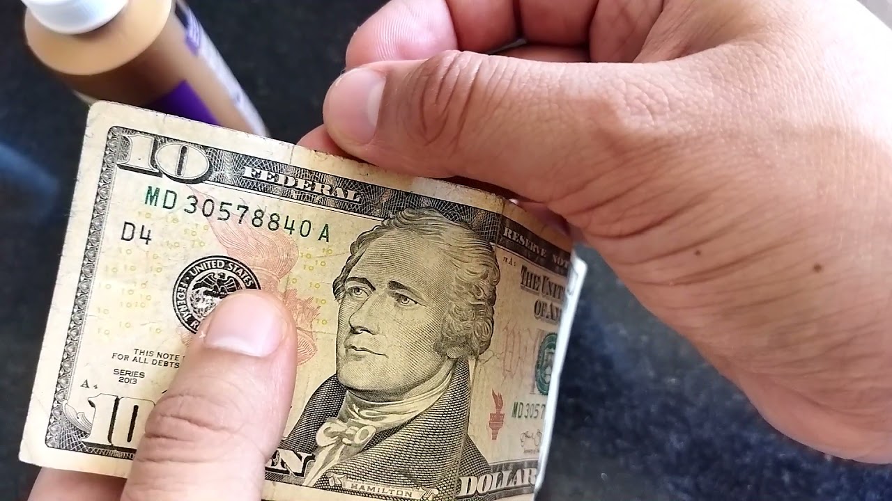 Cómo reparar billetes rotos (Muy fácil)