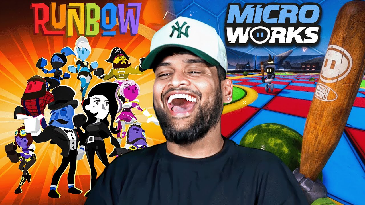 IT'S LIKE MARIO PARTY BUT JUST THE MINIGAMES (Microworks & Runbow)