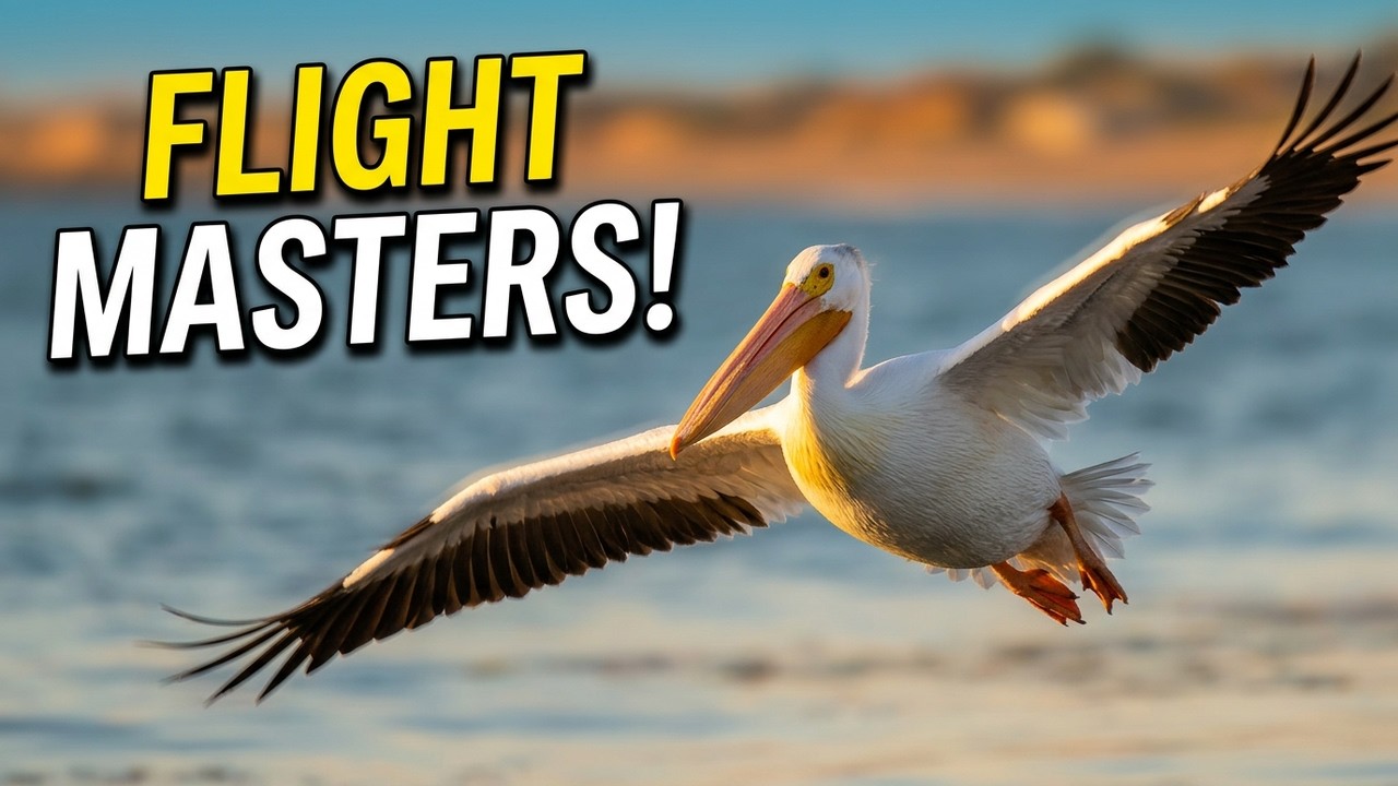 The PELICANS are True Master of Flying