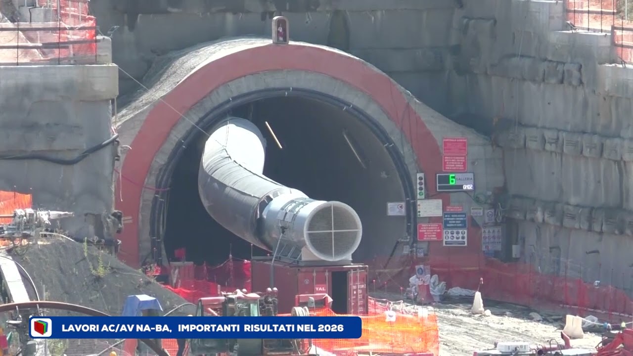 Ac/Av Na-Ba, nel 2026 significativi avanzamenti. Al via lo scavo della galleria Hirpinia-Orsara