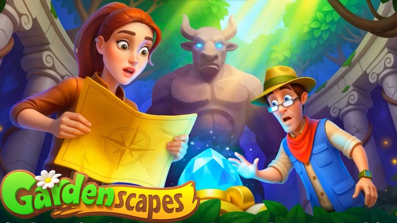 Gardenscapes - New Event - Expedition Event - Athena's Tear - Full Story, Collect
