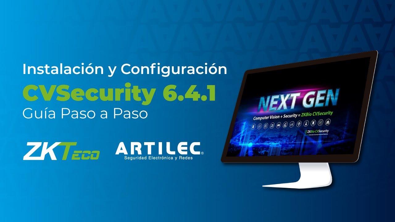 Instalación y Configuración de CVSecurity 6.4.1 ZKTeco | Guía Paso a Paso