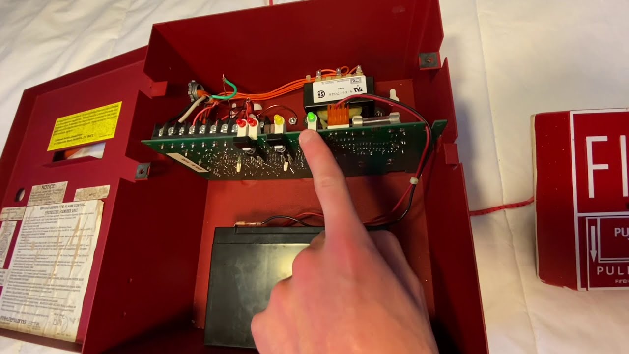 Fire.Lite MP-12 fire alarm control panel overview/demo