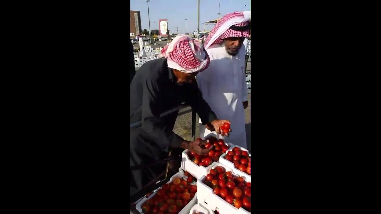 سوق حراج الخضرة بمحافظة عنيزة