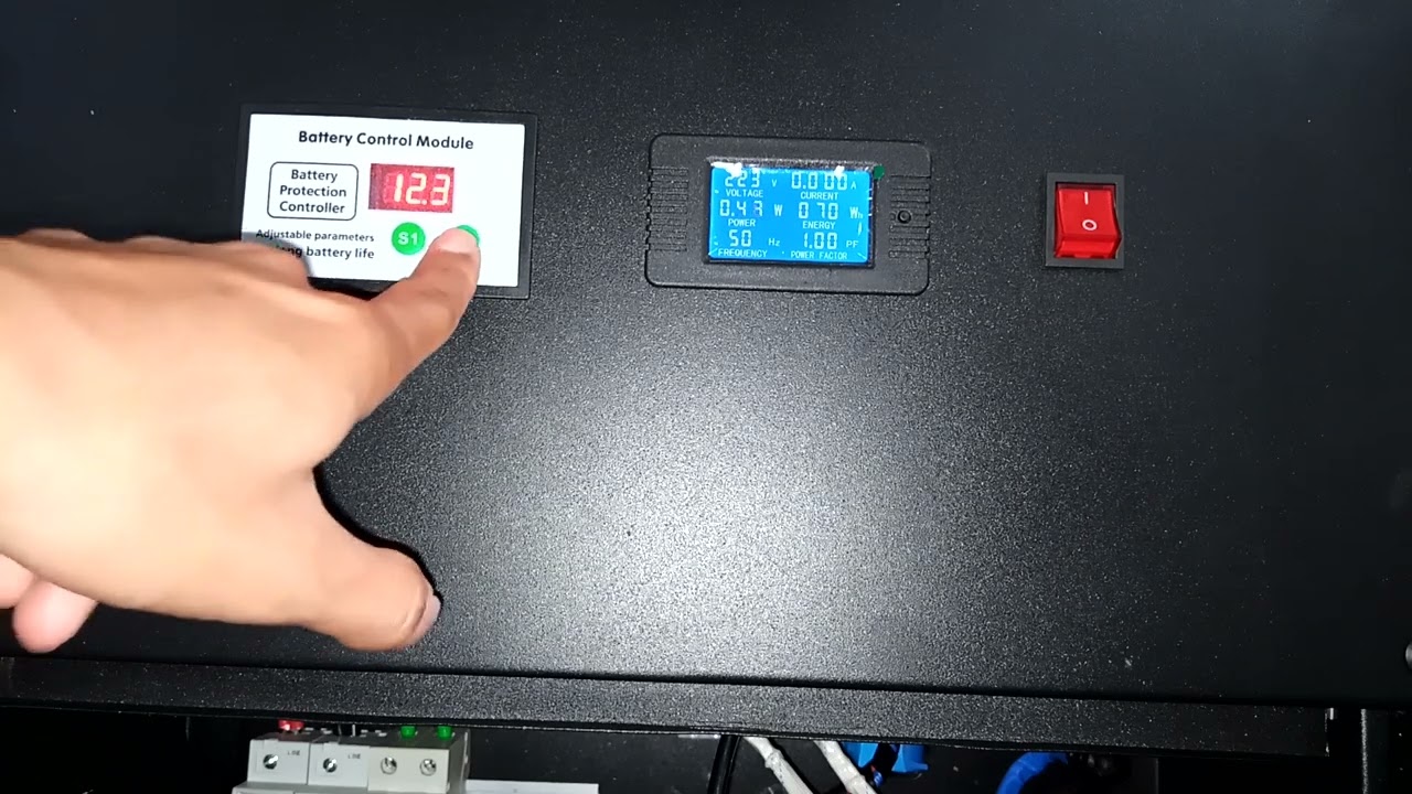 02090226 test uji kit inverter lengkap dengan trafo 5kW 48V dengan box panel pure sine wave