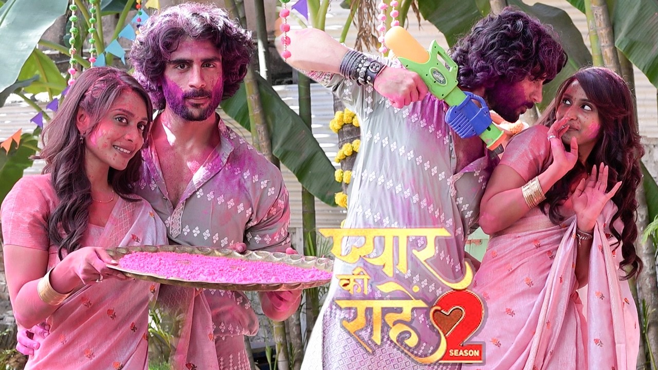 Pyaar Kii Raahein S2 |Holi Celebrate |Romantic Moment |Manav Dua & Rachanaa Parulkar | Rudra & Priya