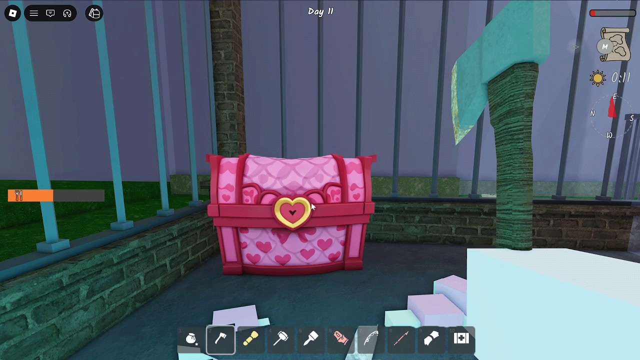 I FOUND A New VALENTINES CHEST in 99 Night in The Forest!