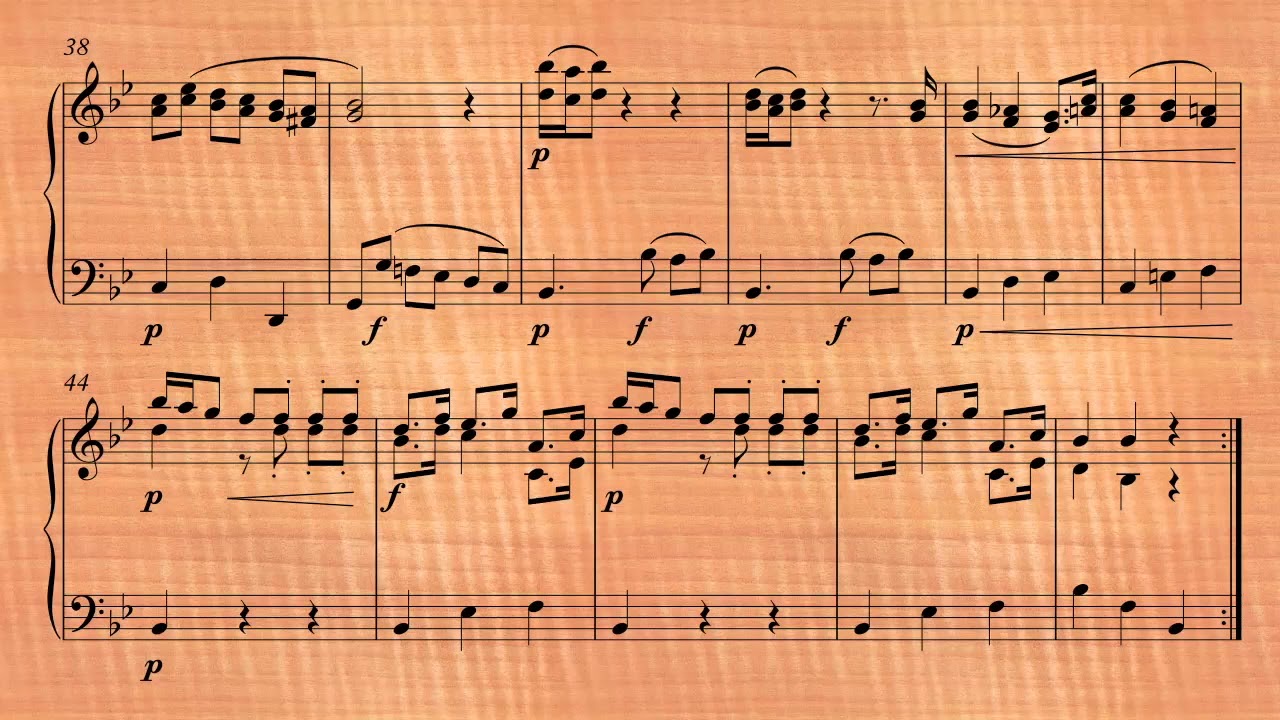 Amandus Ivanshiz (1727 - 1758) - Symphony in B Major - arr. for keyboard by Jim Auley