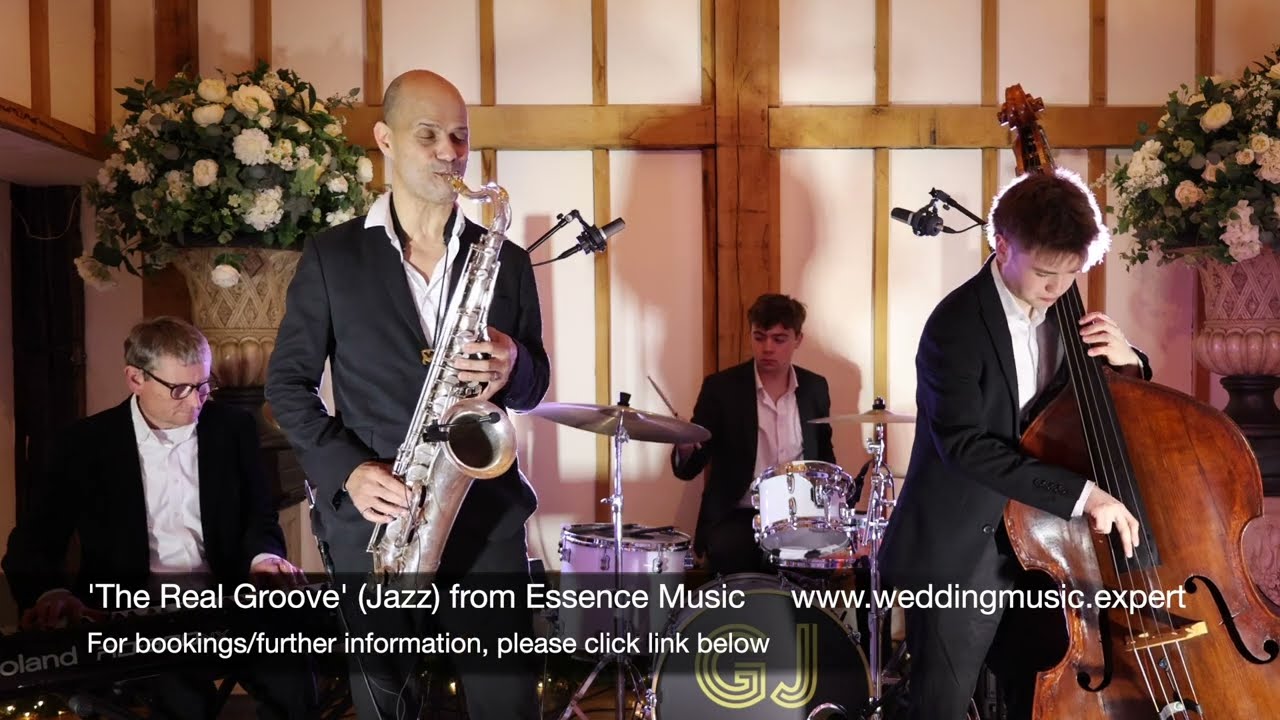 Wedding Jazz Band for Hire | Exceptional Live Jazz Quartet Playing Classic Jazz Standards