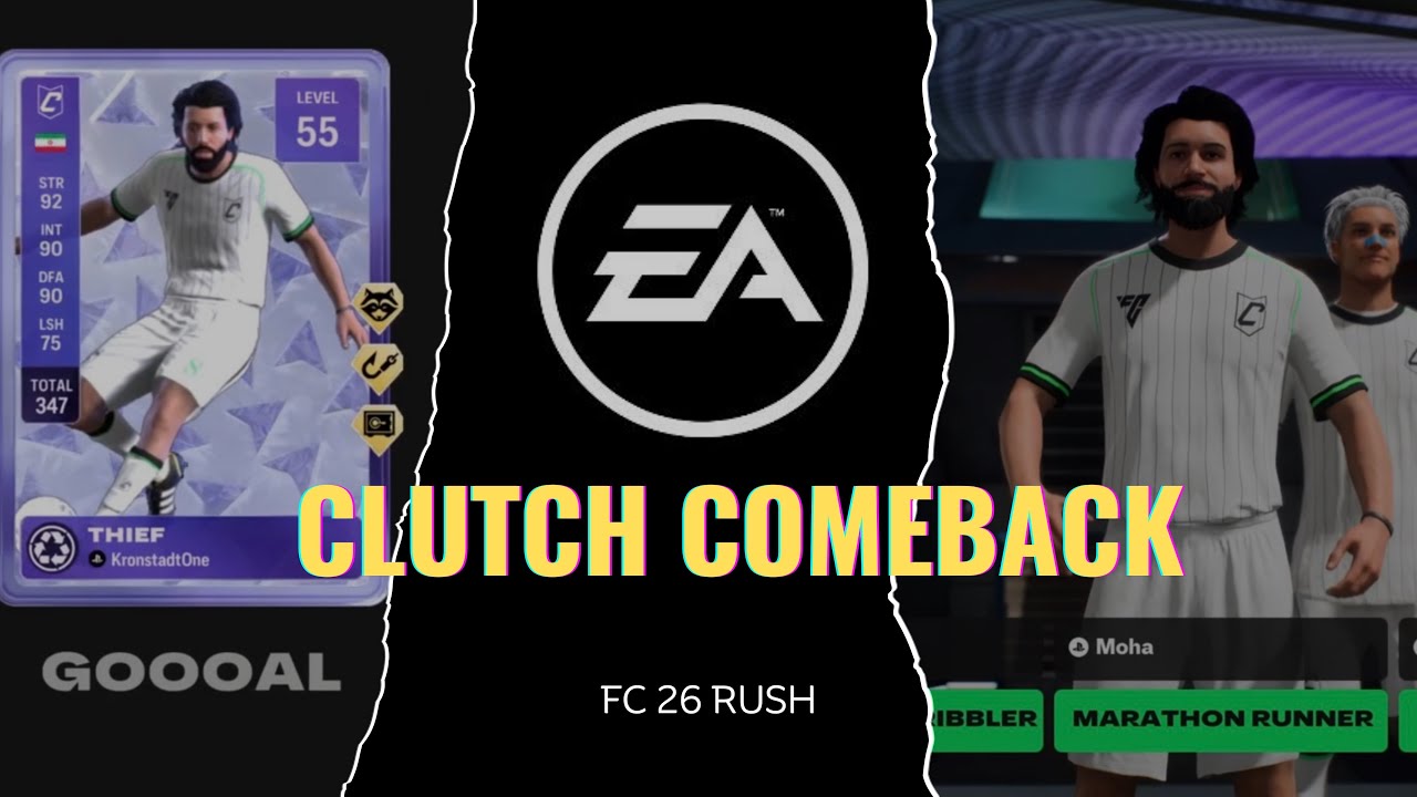 Insane Comeback in FC 26 Rush | 2 Intense Matches
